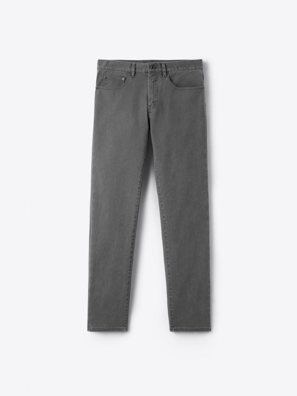 Duca Visconti Charcoal Vintage Wash Stretch Jeans - Custom Fit Pants