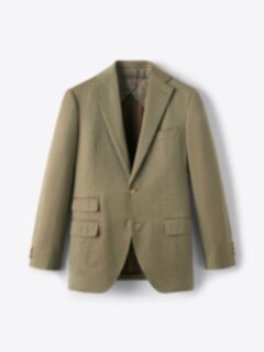 Shop Drago S130s Solaro Wool Bedford Suit Jacket