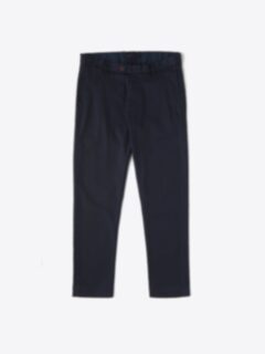 Shop Bowery Navy Cotton and Tencel Slub Twill Chino