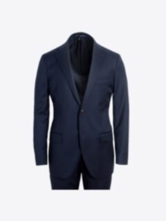 Shop Mercer Navy S130s Wool Suit