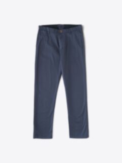 Shop Bowery Faded Navy Stretch Supima Cotton Chino