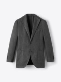 Shop Faded Black Linen Waverly Jacket