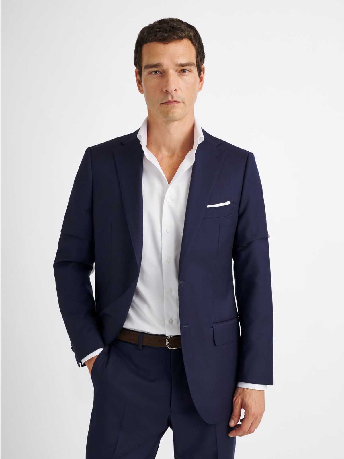 セットアップ Tagliatore Tailored Blue Suit With Classic Notch Lapel Blue suit TAGLIATORE S/S - Rione Fontana
