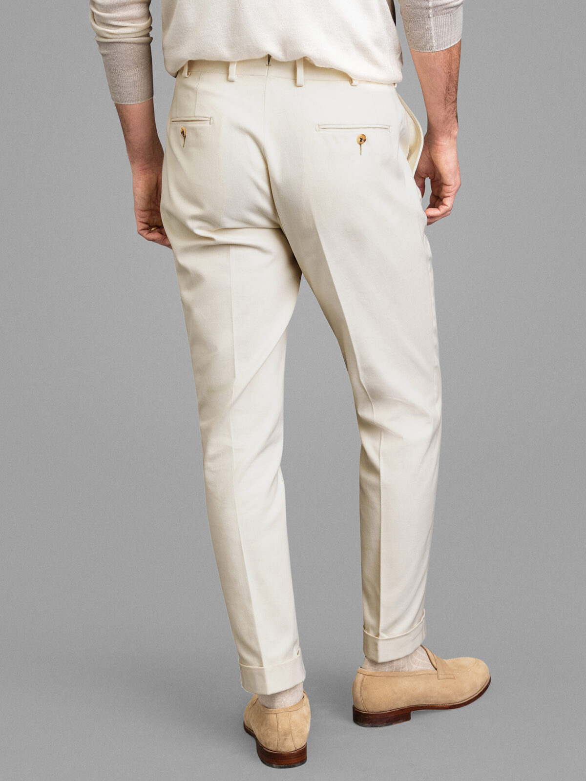 Casual Mens Cream Cotton Satin Pant, 28-36 at Rs 405 in New Delhi | ID:  22312967630