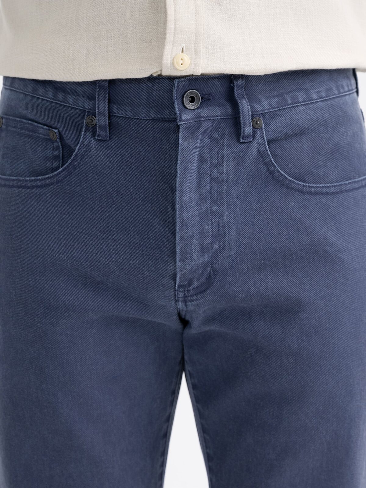 Japanese 14oz Medium Wash Indigo Stretch Jeans