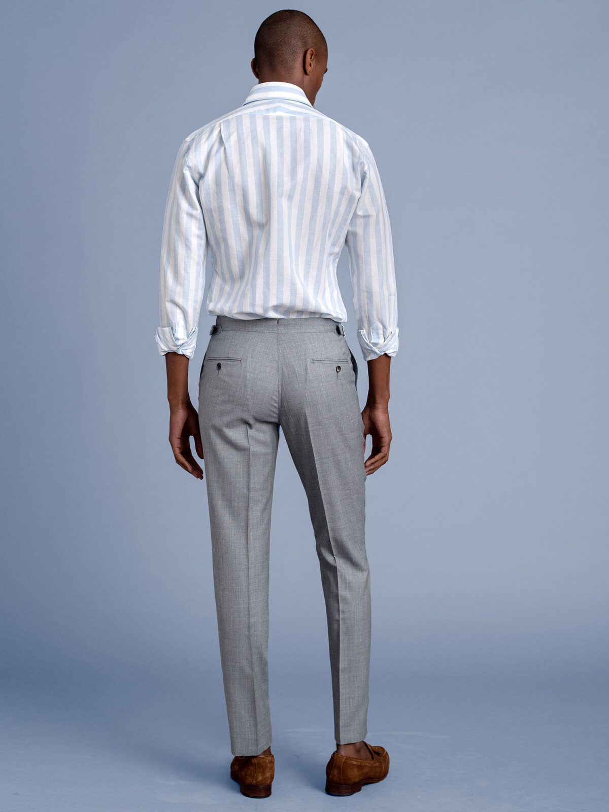 Dressing Light Blue Shirt Gray Pants Stock Photo 178294595 | Shutterstock