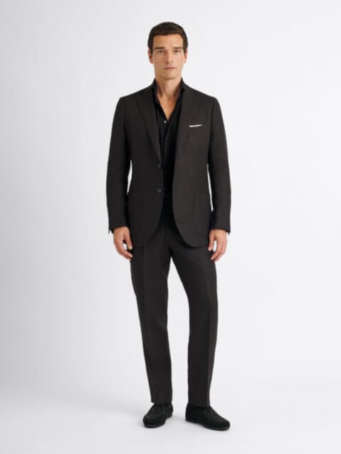 Spence Bryson Sage Heavy Irish Linen Bedford Suit - Custom Fit