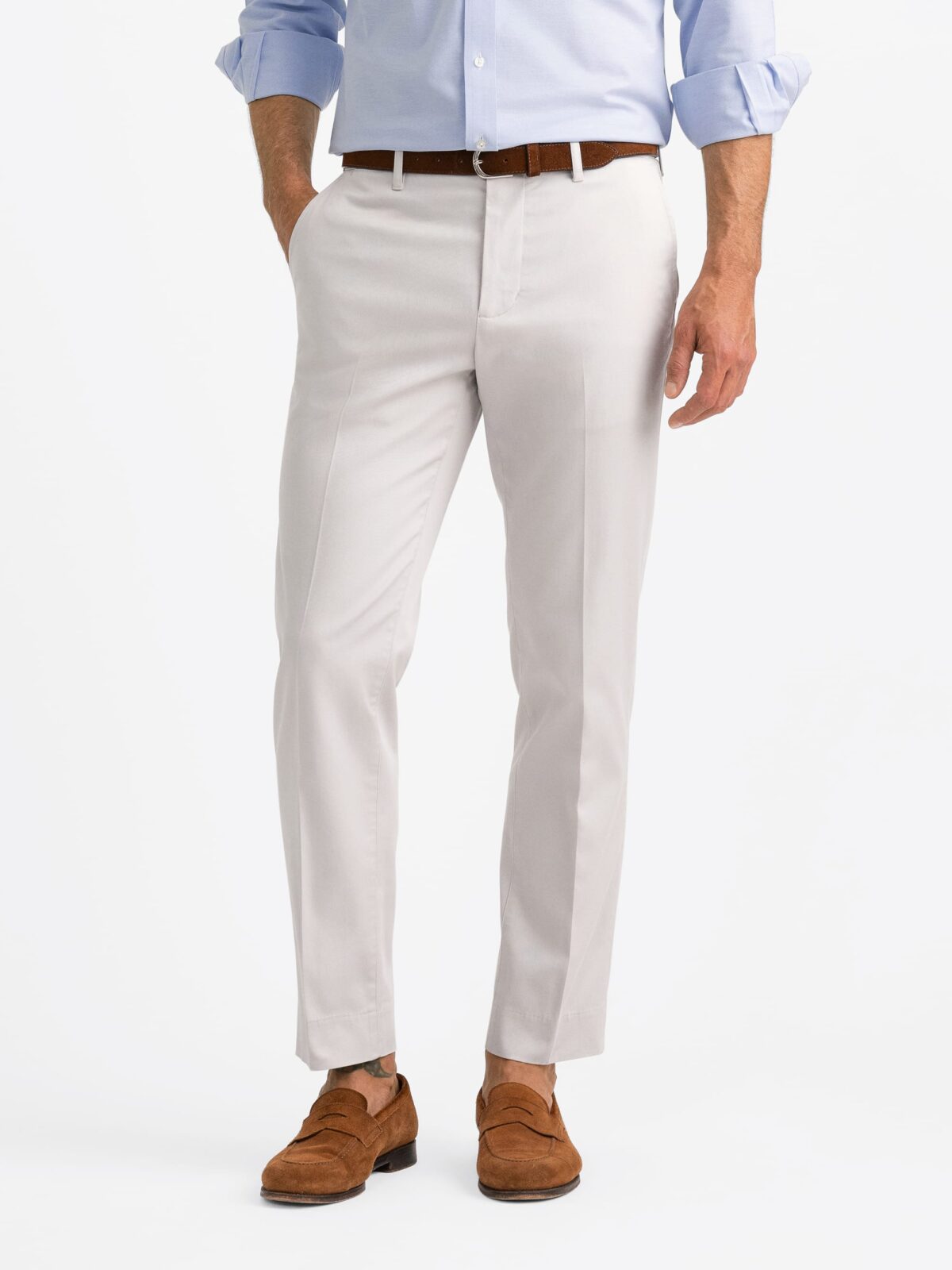 Versa Stone Washable Cotton Stretch Pant - Custom Fit Pants