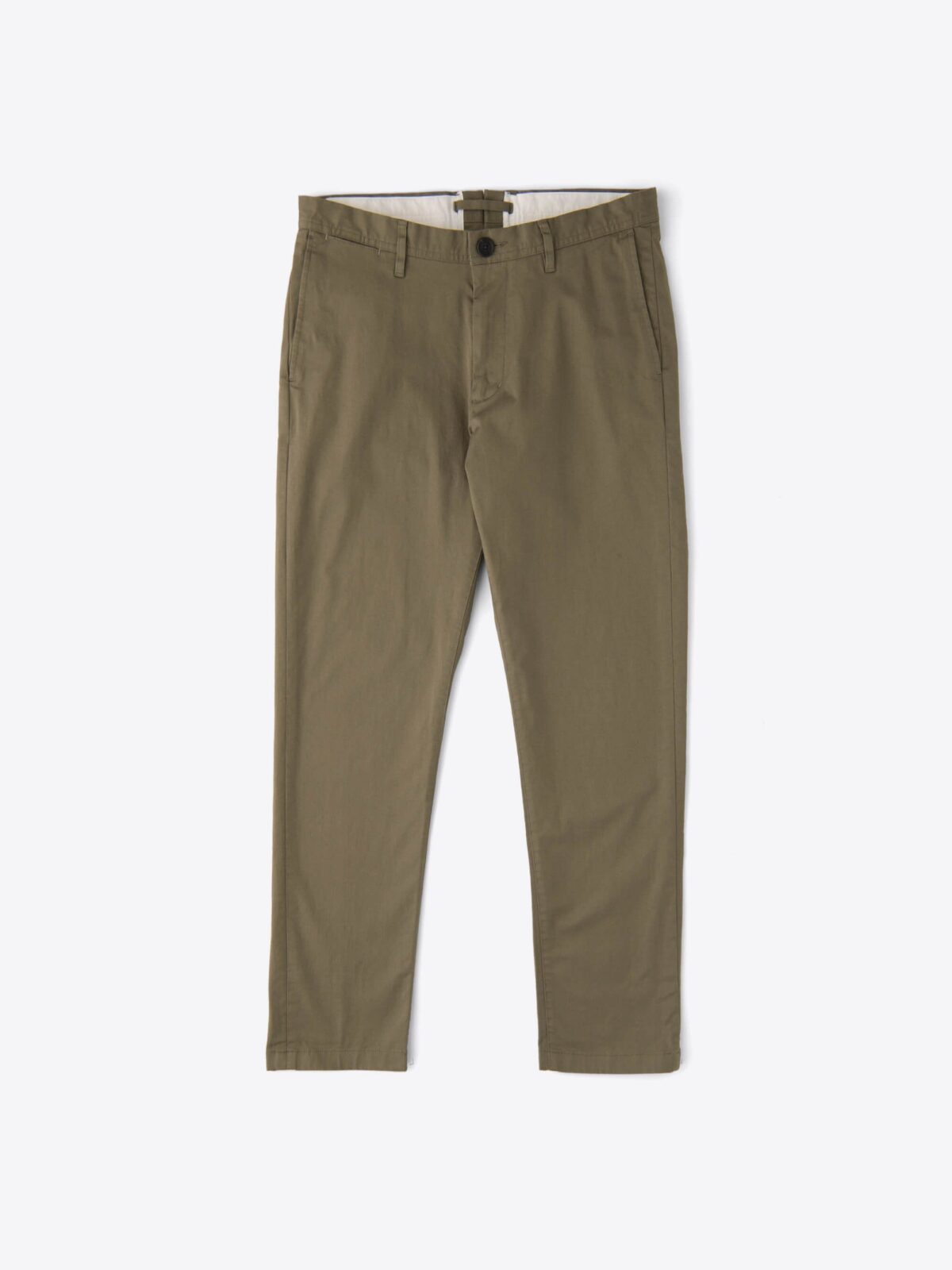 Off-White Porto Chino in Stretch Cotton