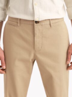 Japanese Khaki Heavyweight Stretch Chino - Custom Fit Pants