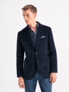 6(roku)〉corduroy name jacket／36size