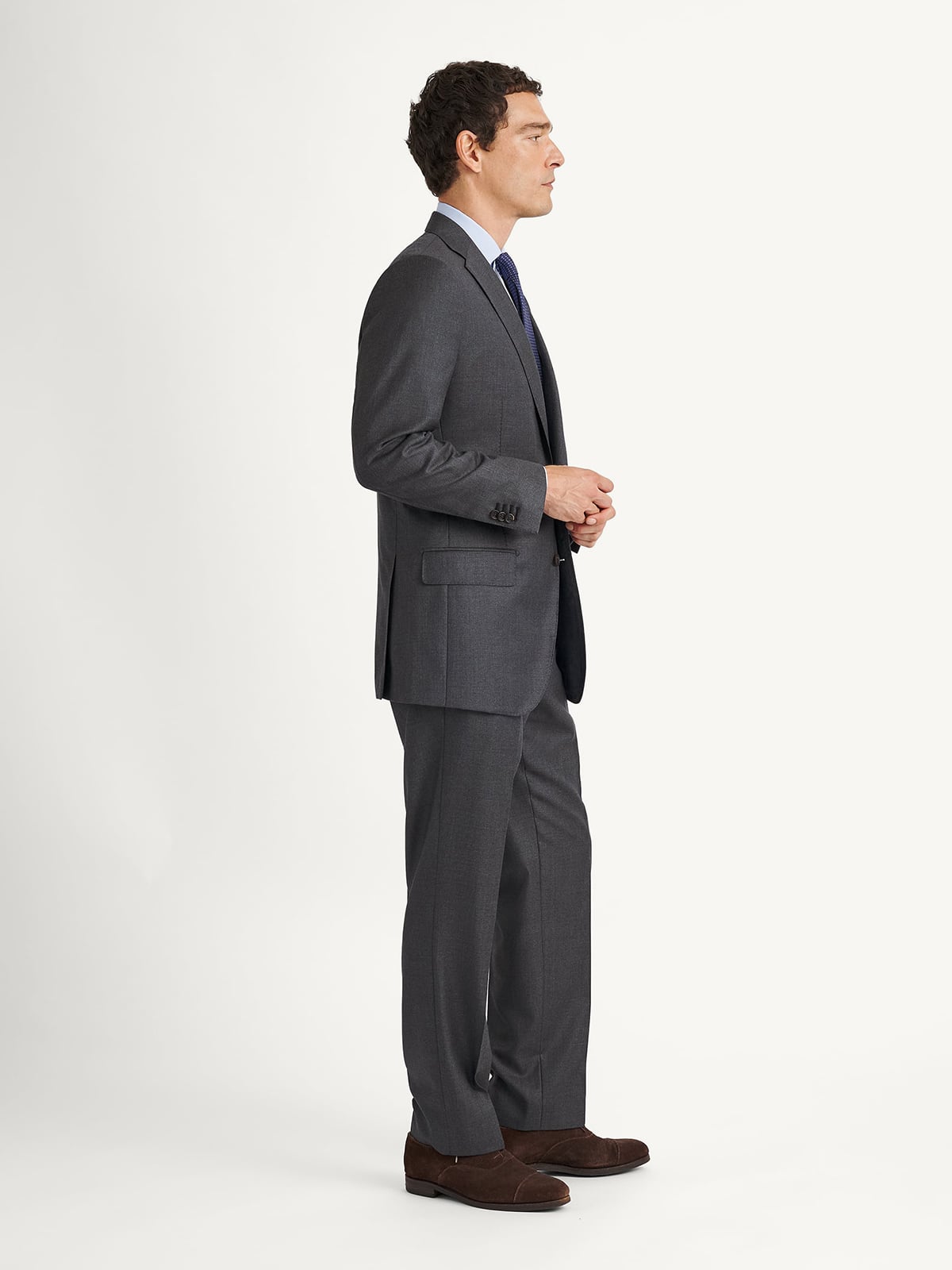 VBC Grey S110s Allen Suit - Custom Fit Tailored Clothing