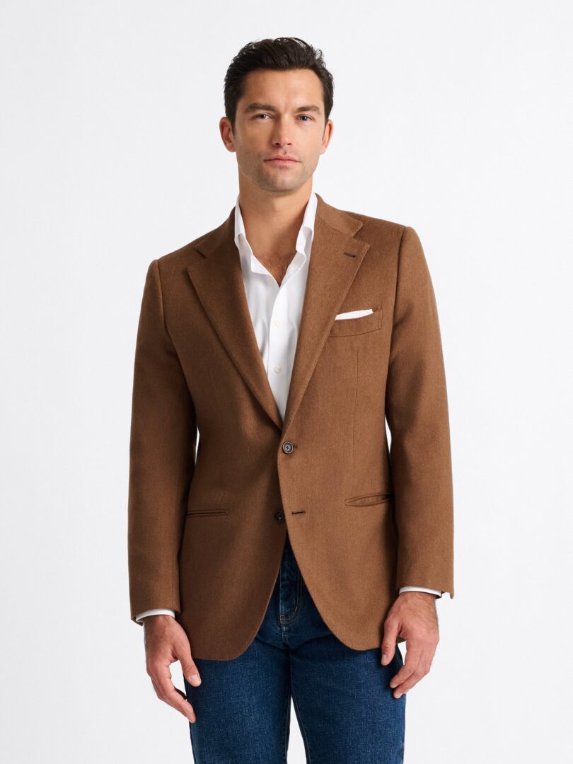 Tollegno Dark Camelhair Jacket Thumb Detail