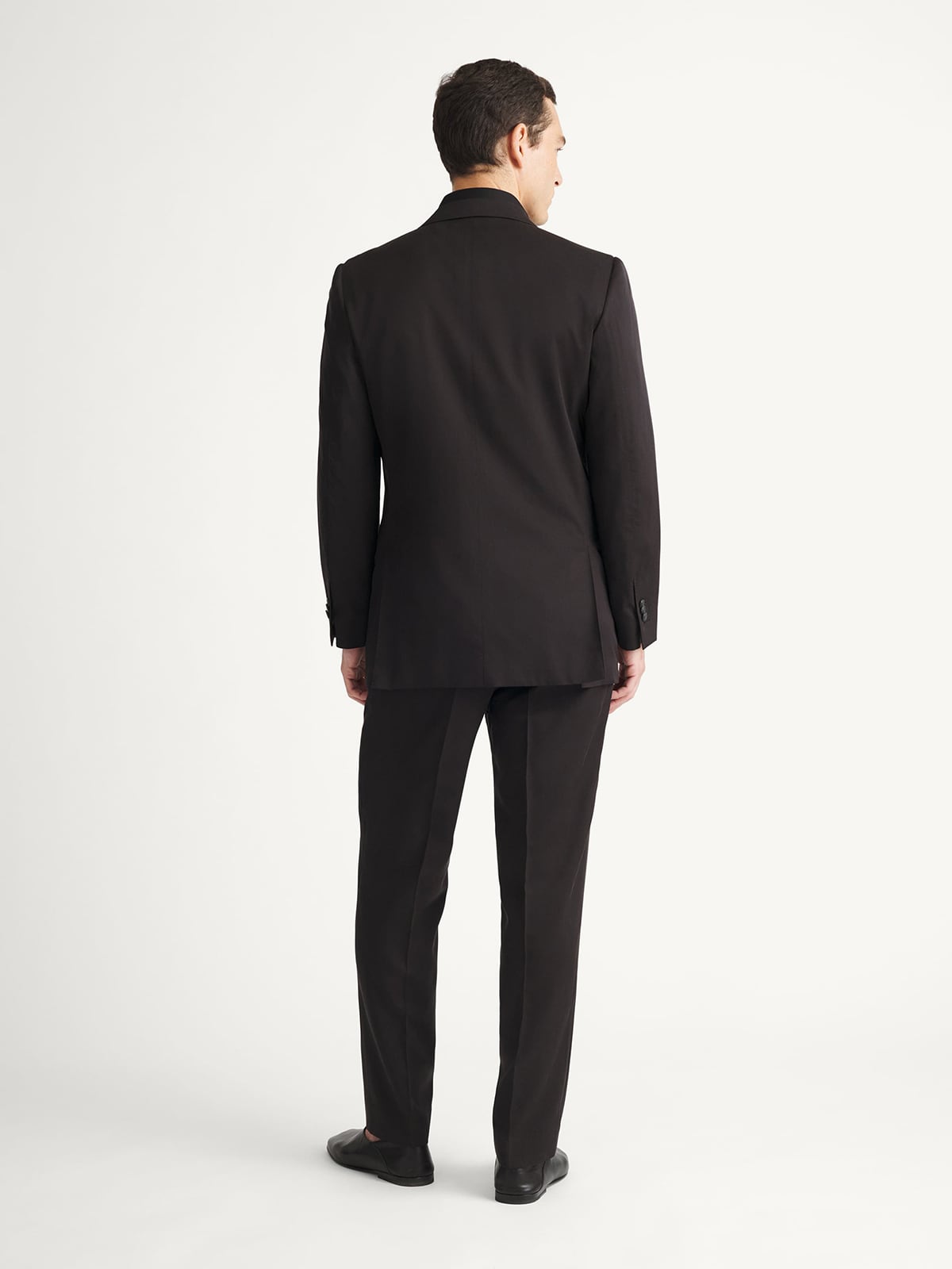 Ermenegildo Zegna Black Silk Suit - Custom Fit Tailored Clothing