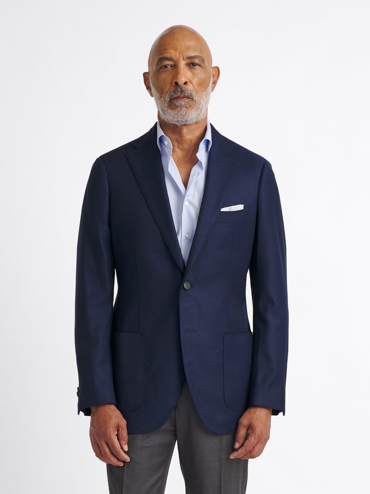 Loro Piana 青色 ブルゾン LORO PIANA Reversible Storm System® and Cashmere Zip-Up Hooded