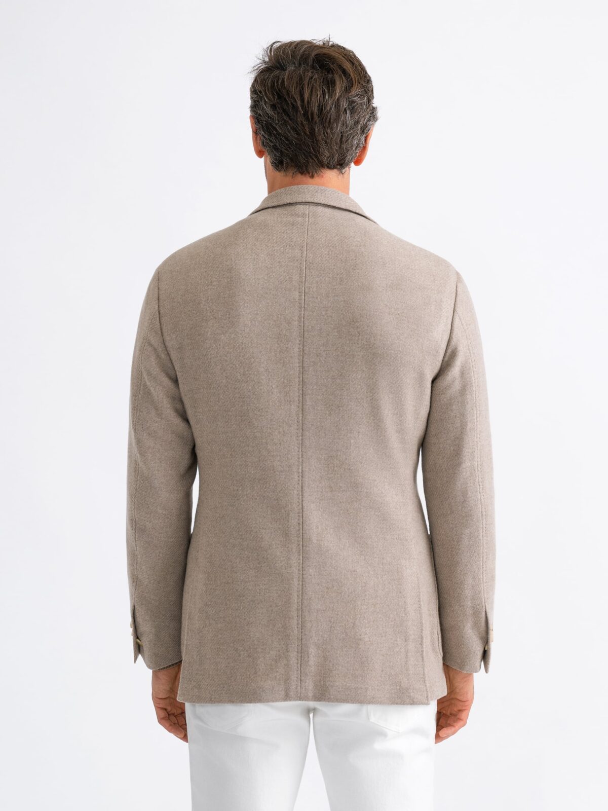 Beige Lambswool Waverly Jacket