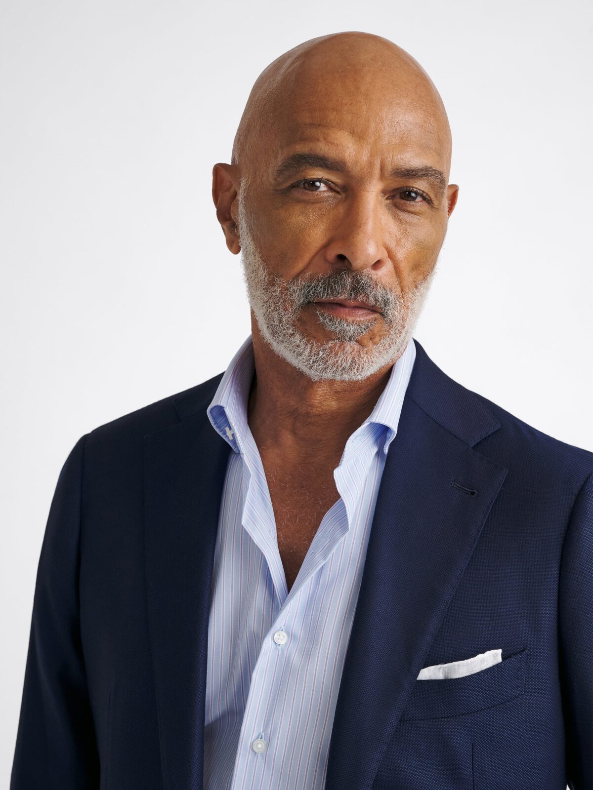 Loro Piana Fabric Navy S150s Hopsack Hudson Jacket - Custom Fit