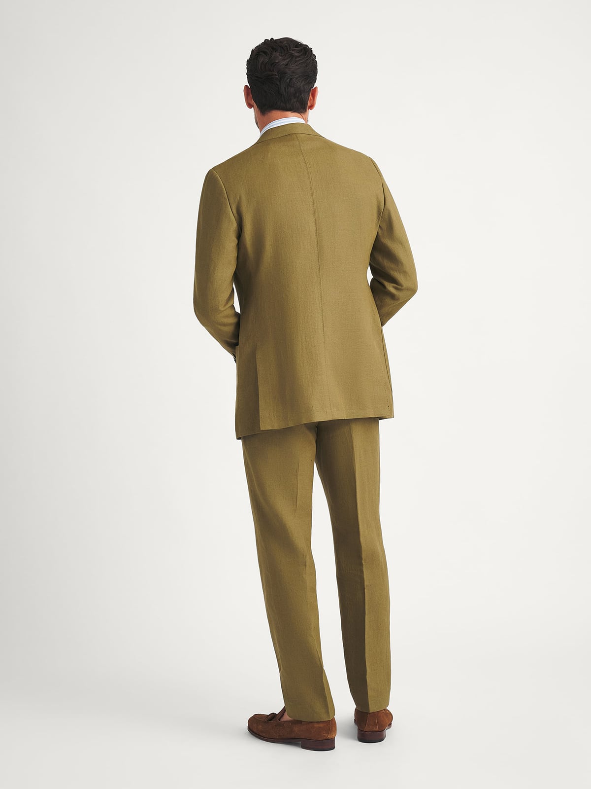 strapless open back dress Men's Single Breasted Olive Green Three Button Dress Suit New – New Era  Factory Outlet