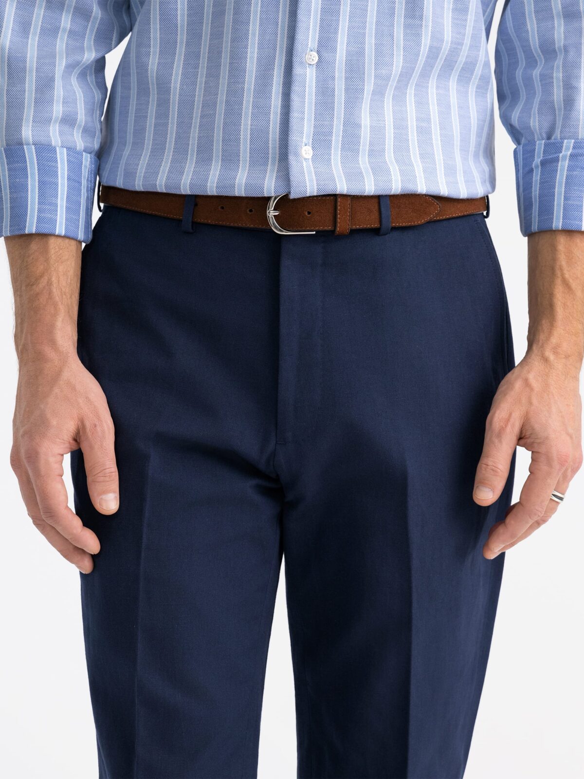 MATTHEW FORMAL BLUE DRESS PANTS MENS | JUST4UNIQUE
