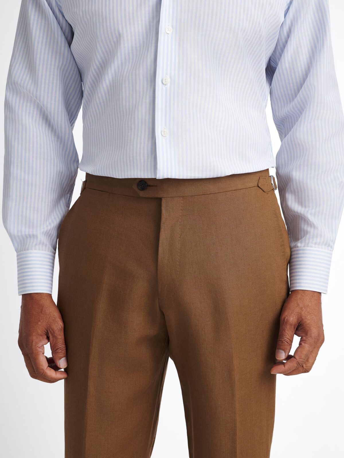 brown dress pants white shirt Pantheon Dress Pants