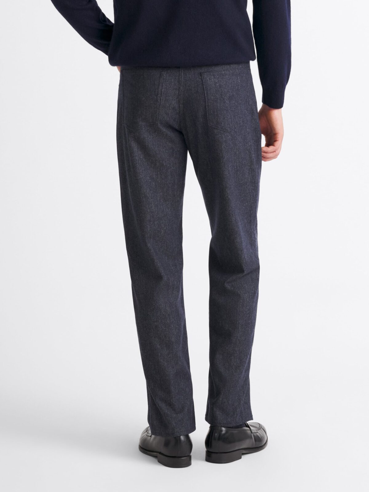 The 5-Pocket in Loro Piana S150s Merino Denim - Custom Fit Pants