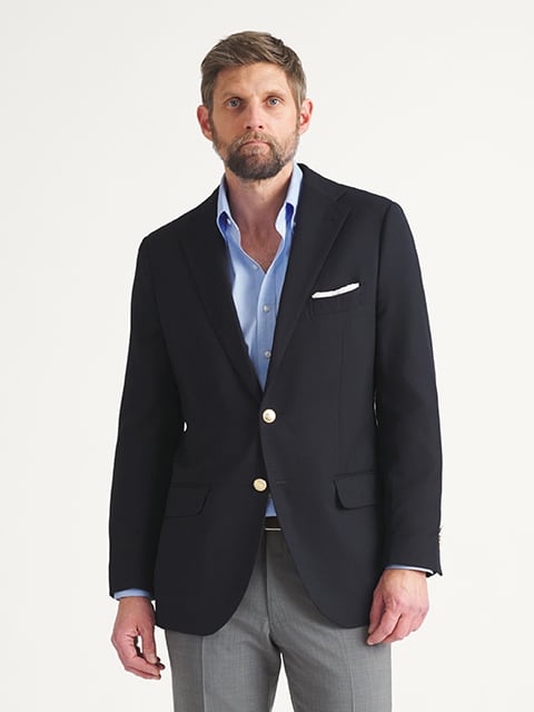 Ocean Blue Newport Jacket - Custom Fit Tailored Clothing
