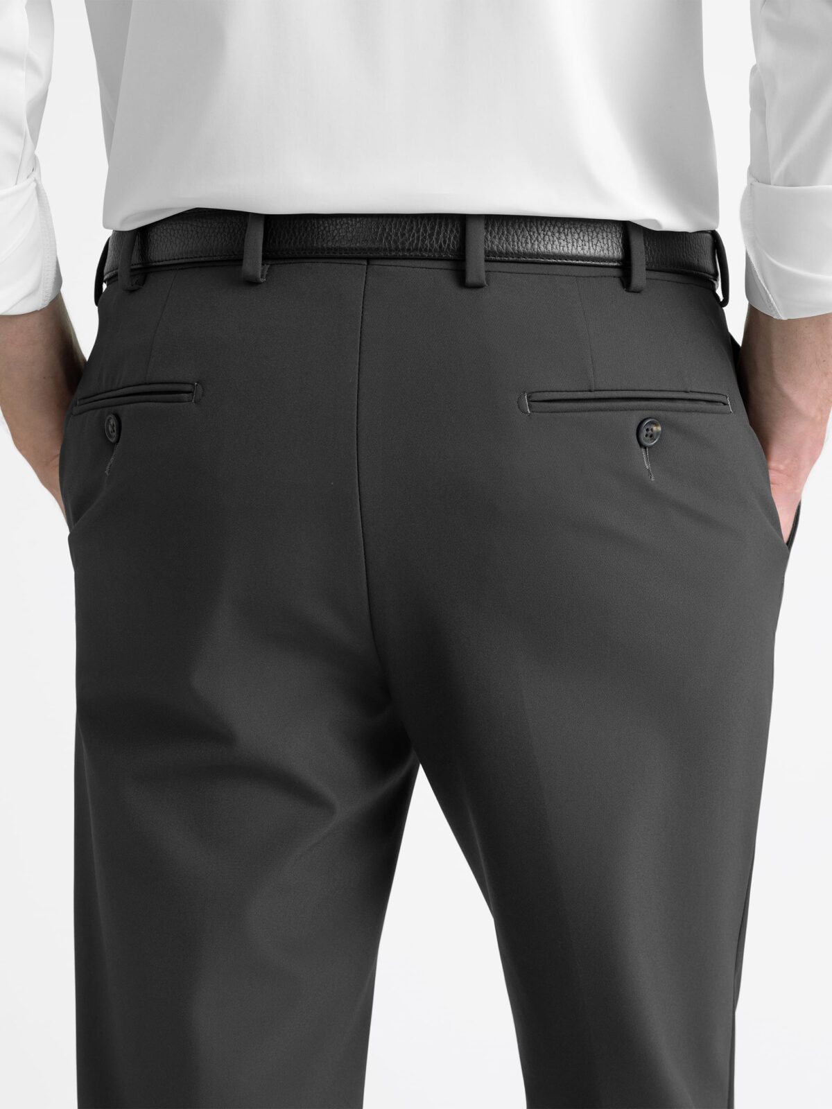 Charcoal Mens Stretch Dress Pants Calvin Klein Men's Slim-Fit