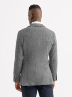 ジャケット・アウター HERRINGBONE TWEED STAND COLLAR COAT Beyond the End of Time, Steampunk Dandy Bias Victorian