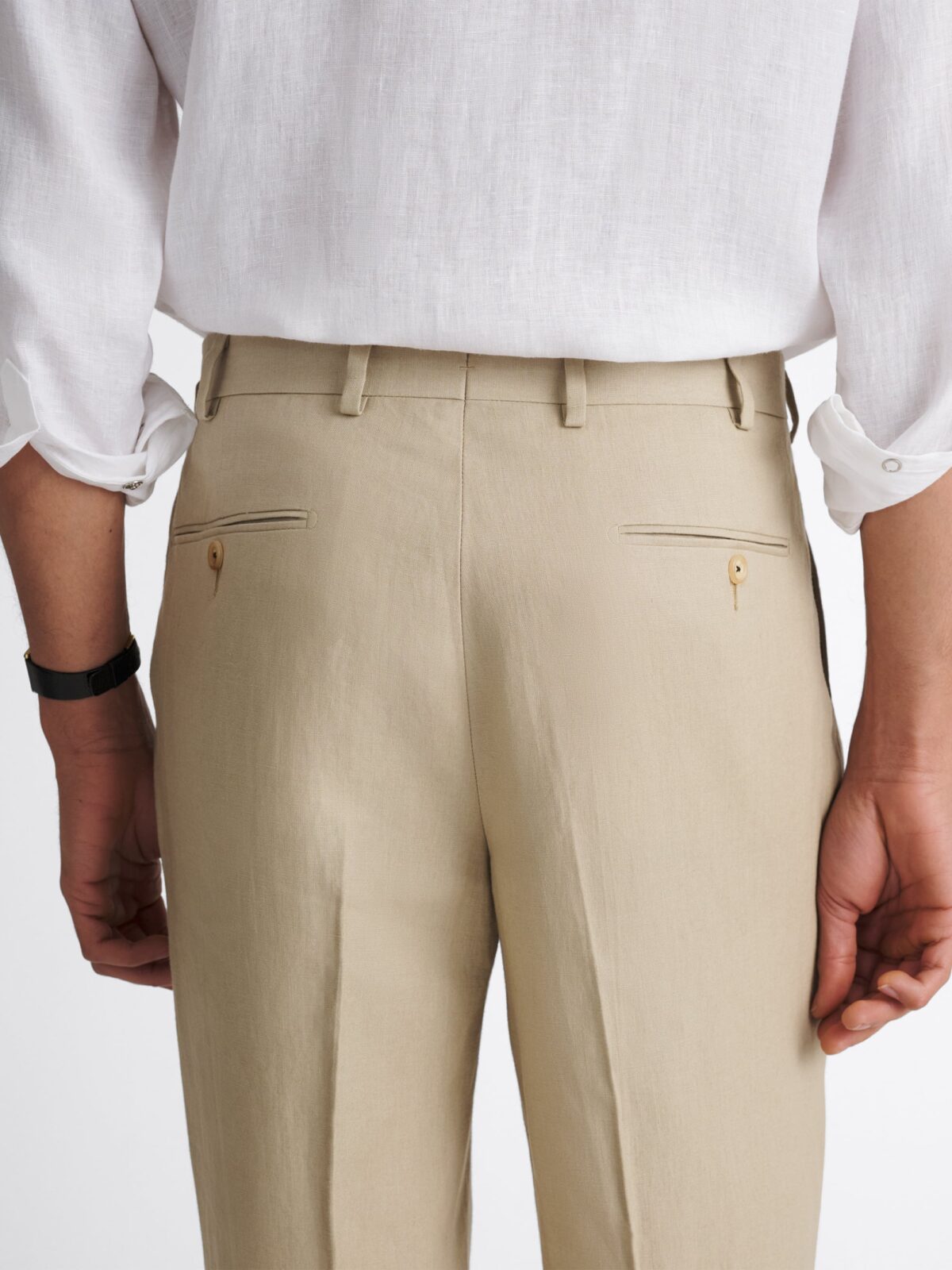 beige wide leg dress pants Petal and Pup Women's Wren Pant