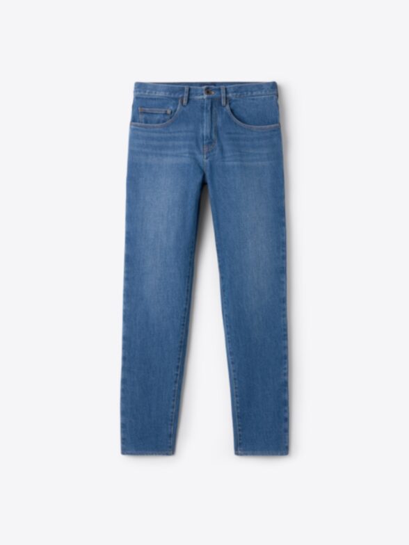 Crosby 11.5oz Mid Wash Indigo Stretch Jeans Product Image