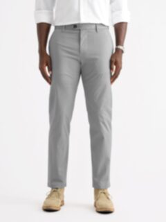 Di Sondrio Khaki Stretch Cotton Chino - Custom Fit Pants