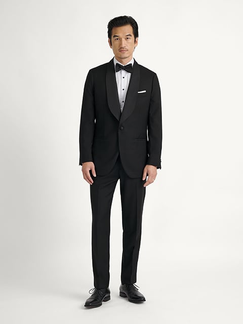Peak Lapel VBC Allen Tuxedo Jacket - Custom Fit Tailored Clothing