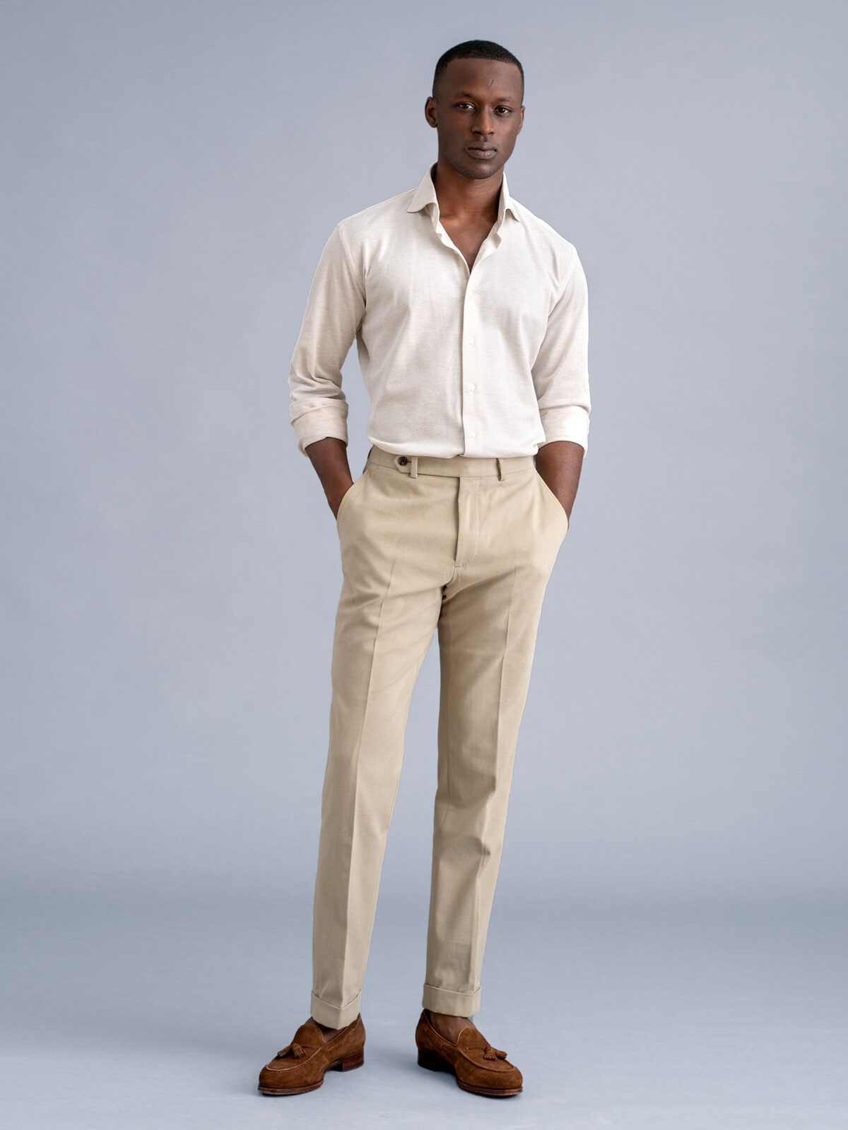 Men's Light Grey Dress Pants | Suits for Weddings & Events