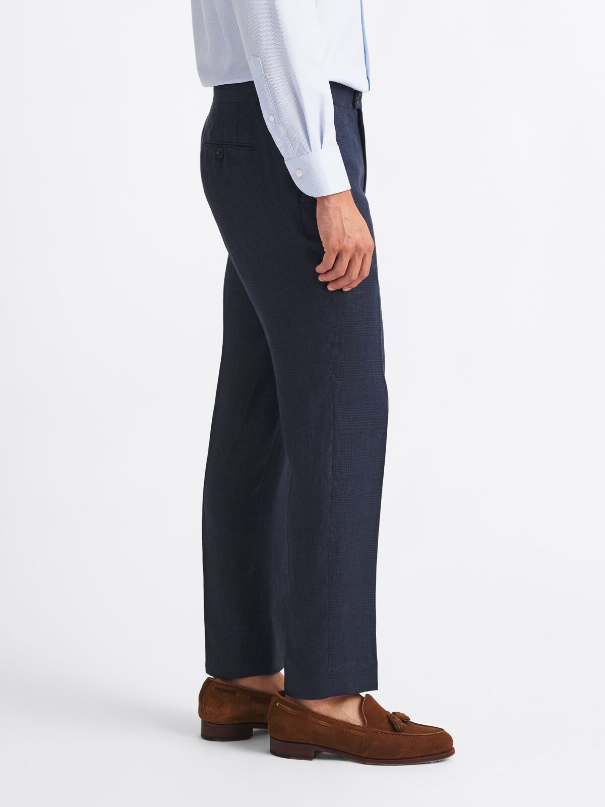 white christmas dresses Montreal Brown Slim Fit Plaid Pants