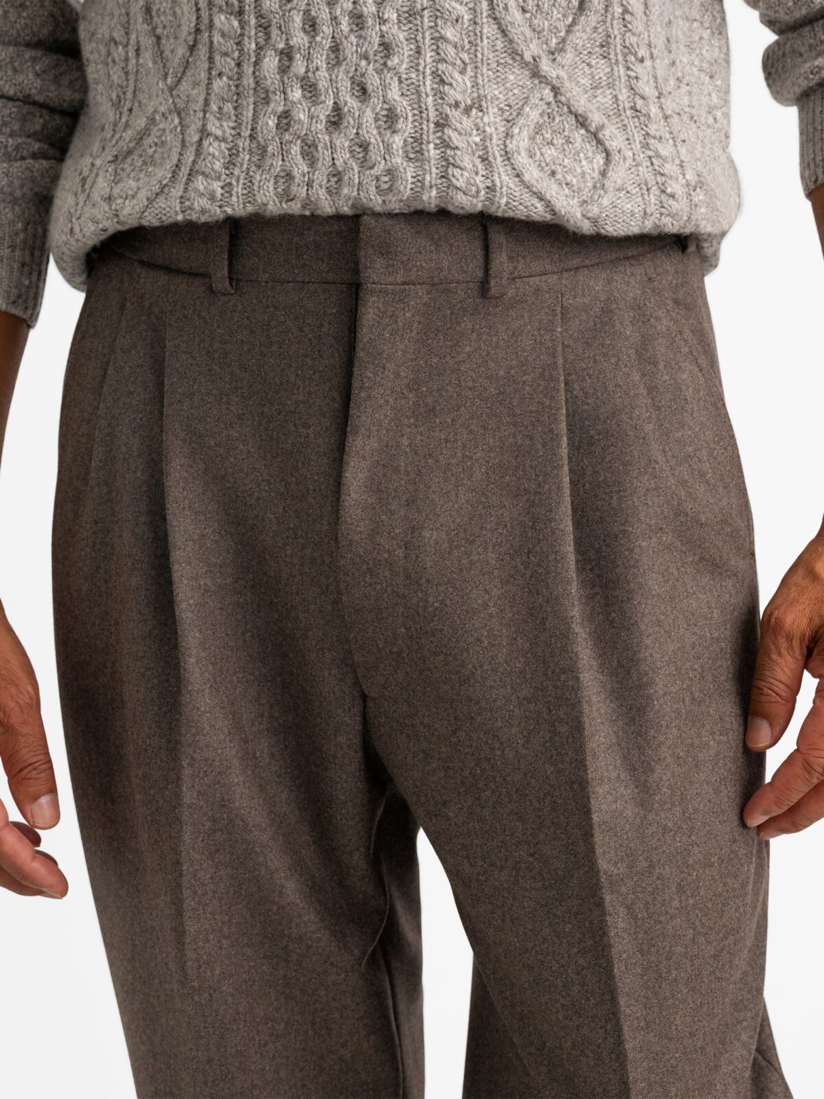 youさん引越し BEDWIN TAPERED WOOL PANTS youさん引越し BEDWIN