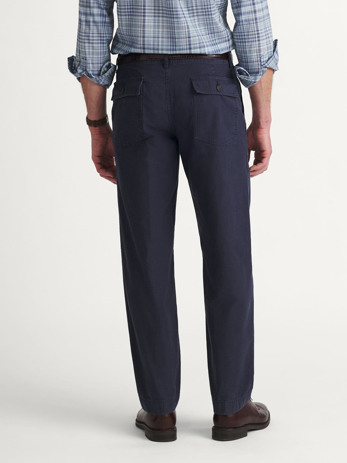 BROCHURE STRONG FATIGUE PANTS NAVY Faded Navy Fatigue Pant