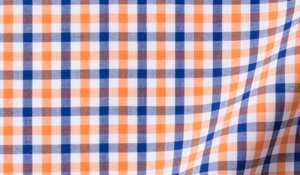 Shop Orange and Blue Gingham