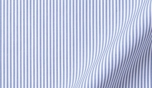 Carmine Grey Pencil Stripe Custom Made Shirt by Proper Cloth