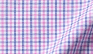 Shop Thomas Mason Pink End on End Check