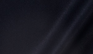 Fabric swatch of Black Heavy Oxford Cloth Fabric