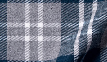 Shop Teal and Cinder Large Plaid Flannel