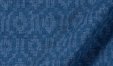 Shop Albiate Indigo Ikat Print