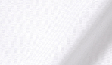 Fabric swatch of Portuguese White Cotton Linen Oxford Fabric