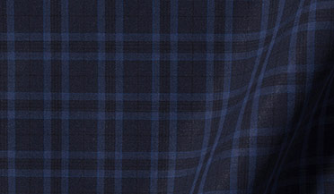 Shop Thompson Navy and Blue Plaid
