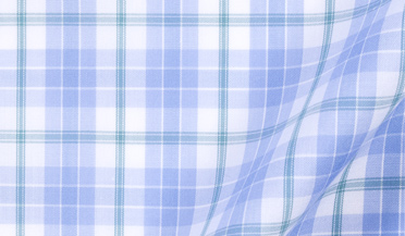 Shop Siena Sky Blue and Green Multi Check