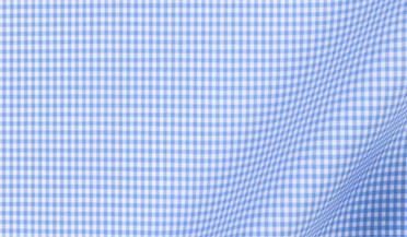 Shop Thomas Mason Goldline Light Blue Check