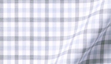 Shop Thomas Mason Grey End-on-End Check