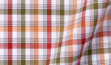 Shop Canclini Autumn Plaid Twill