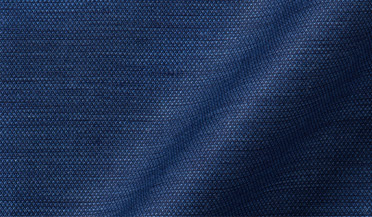 Shop Thomas Mason Navy Cotton and Linen Dobby