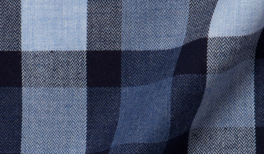 Shop Light Blue Large Plaid Flannel